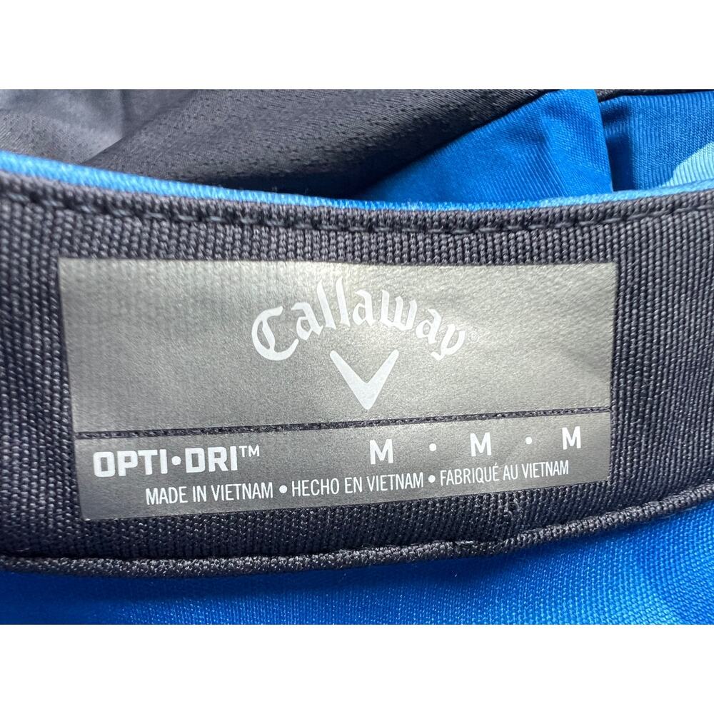 Callaway Womens Size Medium Opti-Dri Golf Tennis Athletic Dress Blue Sea Star - Picture 5 of 13